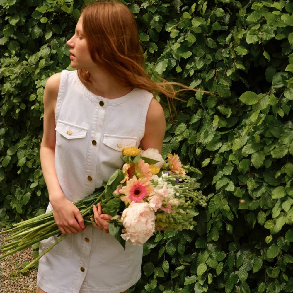 H&M Sleveless Denim Dress